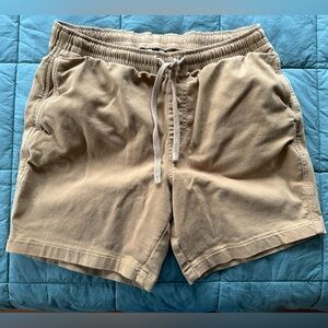 Bearbottom Men’s khaki pull-on short size XL, 7” inseam